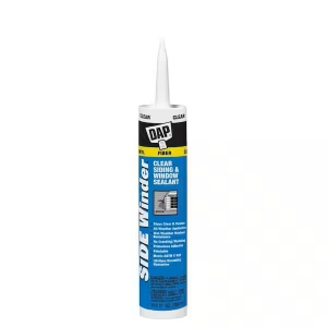 DAP® 7079800816 Sidewinder Siding Sealant, Clear, 10.1 oz