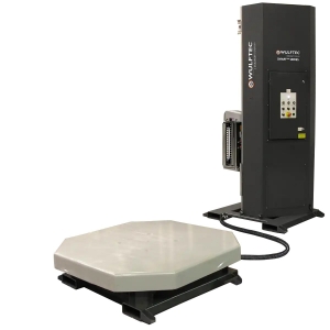 Wulftec International SMART™ Series SMH-SPL Semi-Automatic Turntable Stretch Wrapper, High Profile