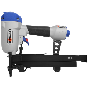 SPOTNAILS X1S1664 1” Wide Crown Stapler, 1” – 2-1/2” Fastener Range Length, 16 Gauge
