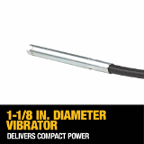 DEWALT DCE531B 20V MAX* Cordless Pencil Vibrator, 4'