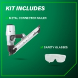 Metabo HPT NR65AK2 Strip Nailer, 1-1/2" to 2-1/2" Fastener Length, 36 Degree