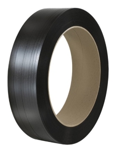 Polychem HPC5811G Polyester Strapping, Black, 5/8