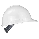 Radians® Granite™ GHR6-WHITE Cap Style Hard Hat, White, 6-Point Ratchet Suspension