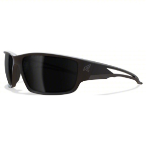 Edge Eyewear Kazbek TSK236VS Safety Glasses, Black Frame, Polarized Smoke Lens
