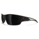 Edge Eyewear Kazbek TSK236VS Safety Glasses, Black Frame, Polarized Smoke Lens