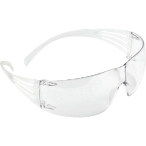3M SF201AF SecureFit™ Protective Eyewear, Clear Fream, Clear Lens