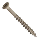 International Fasteners ACQSTAR09300 #9-8 x 3" Deck Screws, T25 Star Drive, Tan ACQ Dagger Ultra-Guard Coated, 1500/Box