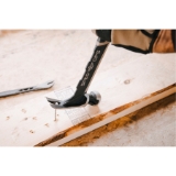 SPEC OPS® SPEC-M28SF-S Framing Hammer With Soft Mallet Cap, 28 oz, Smooth Face, Heat-Treated Steel, Steel Handle