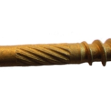 Big Timber Fasteners BTX™ BTX93 #9 x 3" Exterior Multi-Purpose Wood Screws, T25 Star Drive, Bronze Coated, 2000/Box