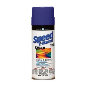 Aervoe Industries Z470 Zynolyte® Speed E-Namel Spray Paint, Bermuda Blue, Gloss, 16 oz