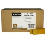 Bostitch 16S4-28FG10M Heavy Wire Construction Staples, 1-1/8" Leg x 1/2" Crown, 16 Gauge, Chisel Point, Galvanized, Steel, 10080/Box