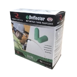 Radians® Deflector® FP90 Disposable Earplugs, Uncorded, 33 dB, Polyurethane Foam, 200/Box