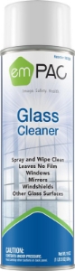 JAN/SAN CLEANER EMPAC GLASS CLEANER LT AEROSOL 19OZ 12/CS