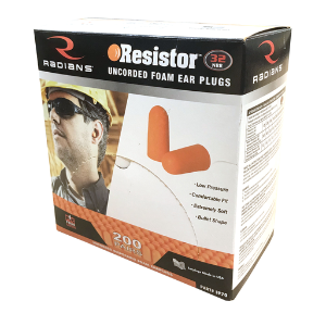 Radians FP70 EARPLUG RESISTOR DISPOSABLE