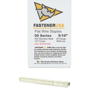 Jaaco 5010CSS-8M Fine Wire Staples, 5/16 Jaaco 5010CSS-8M Fine Wire Staples, 5/16