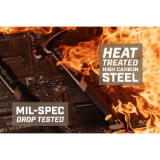 SPEC OPS® SPEC-M20SF-S Rip Claw Hammer With Soft Mallet Cap, 20 oz, Smooth Face, Heat-Treated Steel, Polypropylene/TPR Handle