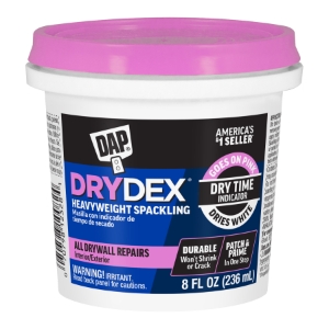 DAP® DryDex 7079812328 Dry Time Indicator Spackling, Pink/White, 8 oz