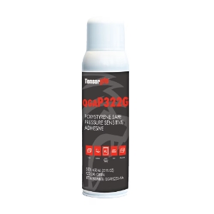 Tensor Global P322-AA Fast Dry Pressure Sensitive Adhesive Spray, Green, 22 oz