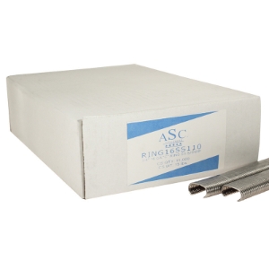 ASC RING16SS110-ASC Hog Rings, C-Style, 3/4 ASC RING16SS110-ASC Hog Rings, C-Style, 3/4