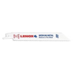 LENOX 20529B618R Reciprocating Saw Blade, 18 TPI, Bi-Metal, 6