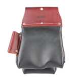 Occidental Leather B5060 3-Pouch Pro Fastener Bag, Leather, OxyBlack