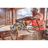 DEWALT DCS577X1 DEWDCS577X1 60V MAX* Brushless Cordless 7-1/4" Worm Drive Saw Kit