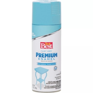 Do it Best 203495D Premium Enamel Spray Paint, Sky Blue, Gloss, 12 oz Do it Best 203495D Premium Enamel Spray Paint, Sky Blue, Gloss, 12 oz