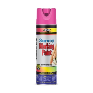 Aervoe Industries 229 Survey Marking Paint, Fluorescent Pink, 17 oz Aervoe Industries 229 Survey Marking Paint, Fluorescent Pink, 17 oz