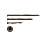 Big Timber Fasteners FS™ 1FS73 #7 x 3" Finish Wood Screws, T10 Star Drive, Bronze Coated, 121/Bucket