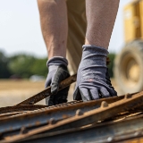 Radians RWG13L Gripper Work Gloves, Large, Gray, Foam Nitrile Dipped Palm