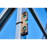 SPEC OPS® SPEC-TLEVEL 10" Magnetic Torpedo Level, Tourniquet Bungee System, Aluminum