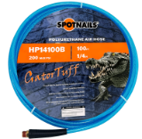 SPOTNAILS Gator Tuff HP14100B 1/4" x 100' Polyurethane Air Hose, Blue