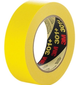 3M 3M 301 1.5 1-1/2X60YDS TAPE YELLOW MASKING GENERAL PURPOSE (24/CN)
