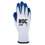 Magid Glove & Safety MultiMaster® 9529-L Coated Work Gloves, Large, Blue/Gray, Polyester Shell