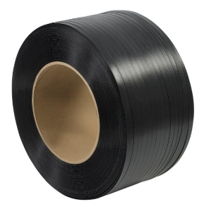 Signode 2X3030 Polypropylene Strapping, Black, 1/2