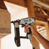 Metabo HPT N3804A5 Narrow Crown Pro Finish Stapler, 1/4" Crown, 18 Gauge, 1/2" to 1-1/2" Fastener Length