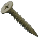 International Fasteners CMSP08214 #8-15 x 2-1/4" Cement Board Screws, #2 Phillips Drive, Dagger-Guard Coated, 3000/Box