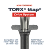 OMG Products FMHLGMTT010-250 3/16" x 10" Structural Framing Screws, T30 Torx® ttap® Drive, ProjectLife™, 250/Bucket