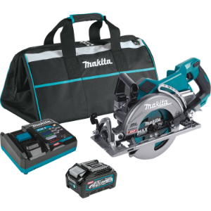 Makita GSR01M1 40V max XGT® Brushless Cordless Rear Handle 7‑1/4” Circular Saw Kit (4.0Ah) Makita GSR01M1 40V max XGT® Brushless Cordless Rear Handle 7‑1/4” Circular Saw Kit (4.0Ah)