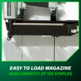 Metabo HPT N5021A Wide Crown Stapler, 15/16" Crown, 16 Gauge, 5/8" to 2" Fastener Length