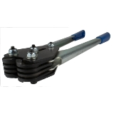 Encore Packaging EP-1235-58 Polyester Strapping Sealer, 5/8" Strap Width, Serrated Seals, Bidirectional Front, Standard Duty