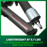 Metabo HPT NR65AK2S Short Magazine Strip Nailer, 1-1/2" to 2-1/2" Fastener Length, 36 Degree