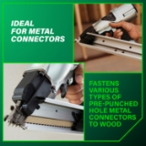 Metabo HPT NR65AK2S Short Magazine Strip Nailer, 1-1/2" to 2-1/2" Fastener Length, 36 Degree