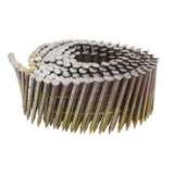 Bostitch C6P99D Coil Nails - 2 X 099, 15° Wire, Full Rnd Hd, Smooth, Bright - 3600 Bx