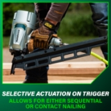 Metabo HPT NR83A5M Framing Nailer, 2" to 3-1/4" Fastener Length, 21 Degree