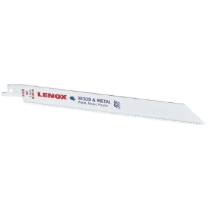 LENOX 20530B656R Reciprocating Saw Blade, 6 TPI, Bi-Metal, 6