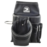 Gatorback B140-L Carpenter's Combo Tool Belt, Large (35"-39"), Black