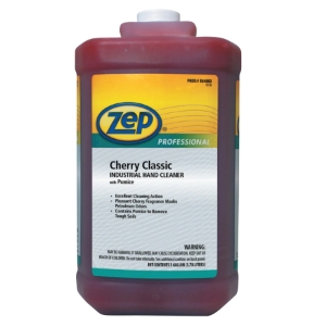 Zep 1046473 Cherry Classic Industrial Hand Cleaner with Pumice, 1 gal